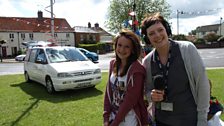 Kirsteen meets a torchbearer in Acle