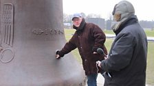 The Olympic Bell - This vast bell hung in a tall tower next to the stadium but this was damaged during the war and pulled down