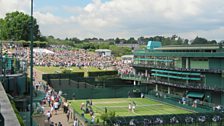 Crowd on Henman Hill