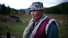 Sholban Mongush, nomadic herdsman, western Tuva