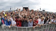 T in the Park Friday crowd