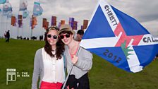 T in the Park Friday crowd