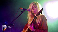 Nina Nesbitt performs at T in the Park