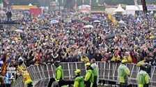 T in the Park Saturday crowd