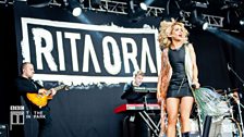 Rita Ora at T in the Park 2012