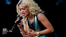 Rita Ora at T in the Park 2012