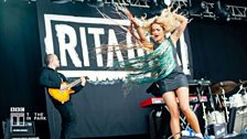 Rita Ora at T in the Park 2012