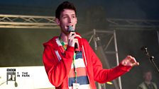 Ally McCrae introduces Laki Mera at T in the Park 2012