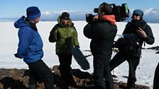 Kate and crew get to work on Katla volcano