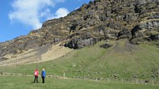 Farming at the base of Eyjafjallajökull