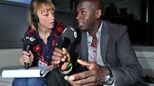 Sara Cox and Trevor Nelson