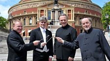 The Four Conductors of the First Night of the 鶹ƵAV Proms 2012