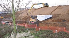 Landscaping the Olympic Park in London