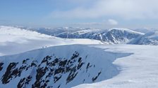 Snowy mountains