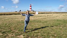 Springing into action in Happisburgh