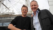 Simon with top impressionist Rory Bremner