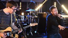 Graham Coxon and Damon Albarn