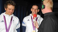 Chris chats to gold medallists Tim Baillie and Etienne Stott