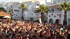 The crowd at Ushuaia