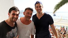 Benny Benassi join Danny and Vernon