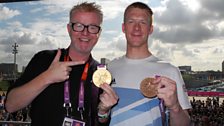 Chris with Ed Clancy