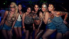 Body painting, Cream @ Privilege, Ibiza 2012