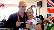 Victoria Pendleton with Chris