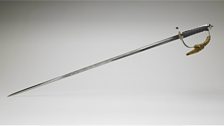 Investiture sword and scabbard made by Edward Smith