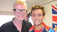 Olympic bronze medallist diver, Tom Daley