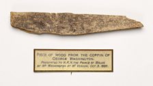 Fragment of George Washington's coffin