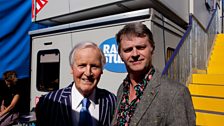 Nicholas Parsons and Paul Merton