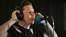 Professor Green in session for 1Xtra's 10th birthday