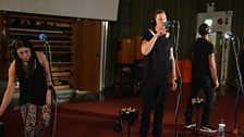 Professor Green in session for 1Xtra's 10th birthday