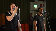 Professor Green in session for 1Xtra's 10th birthday