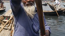 Mr Loteef acted as host and trainer for Colin, a bridge officer on London's Woolwich Ferry, during his ten day stay in Dhaka.