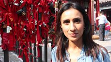 Anita Rani visits a Taoist temple on sacred Mount Tai.