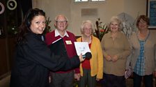 Flower festival in the church at Upper Sheringham