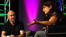 Christopher Brookmyre and Shappi Khorsandi