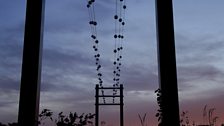 Bat Gantry at dusk