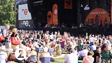 Crowd at Radio 2 in Hyde Park