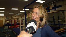 A stiff work-out at Attleborough Boxing Club