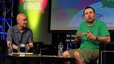 Christopher Brookmyre and Sean Hughes