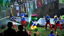 Glasgow Commonwealth Games mascot event