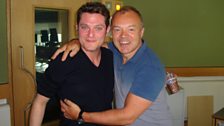 Graham with Mathew Horne