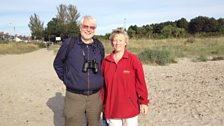 Naturalist and broadcaster Eanna ni Lamhna and husband of 35 years, John Harding