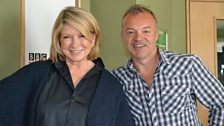 Graham with Martha Stewart