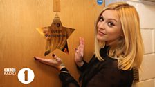 Fearne backstage at Radio 1's Teen Awards