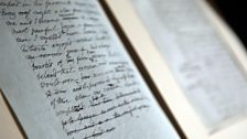 Mary Shelley's manuscript of Frankenstein