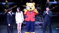 Pudsey's got his red jacket too!