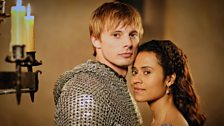 King Arthur and Queen Guinevere